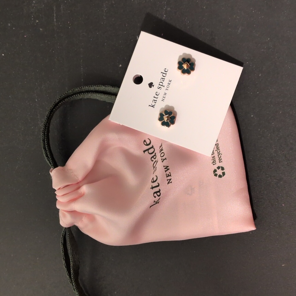 NWT KATE SPADE Spades & Studs Enamel Studs